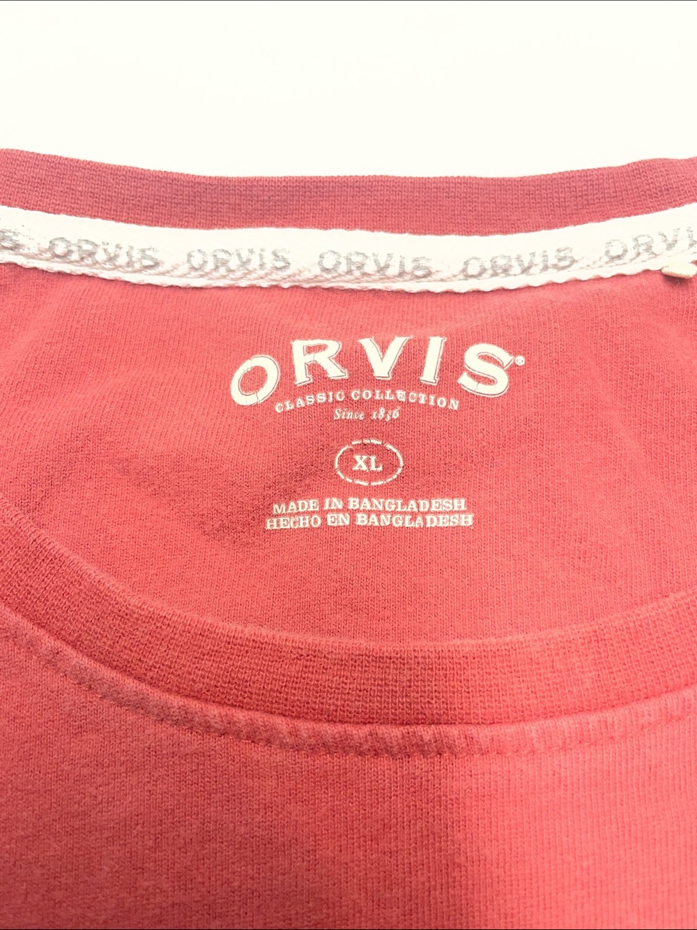 Orvis Short Sleeve Crew T-Shirts Trio - Slate Blue, Navy, Red Size XL - Picture 4 of 4
